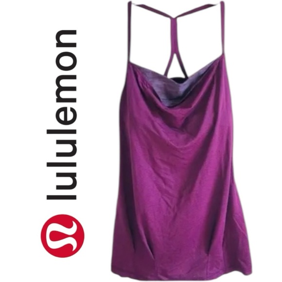 Lululemon C.Y.B Open Back Sport Bra Tank Size 6 - Picture 1 of 7
